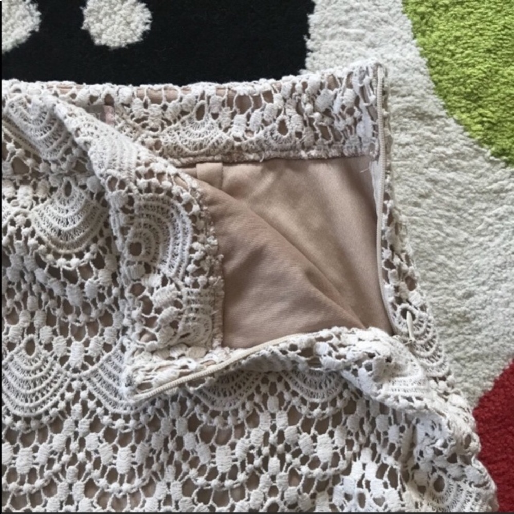 Crochet Mini Skirt - Picture 7 of 8